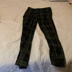 plaid pj pants